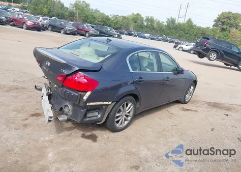 2009 Infiniti G37X z USA, uszkodzony, nr VIN JNKCV61F29M050231